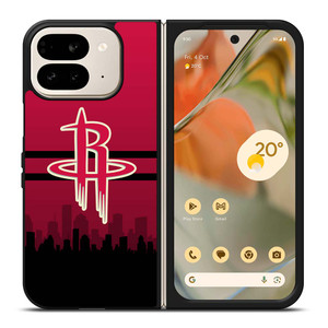 HOUSTON ROCKETS NBA SKYLINE Google Pixel 9 Pro Fold Case Cover