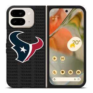 HOUSTON TEXANS FOOTBALL TEXT Google Pixel 9 Pro Fold Case Cover
