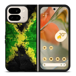 JAMAICAN FLAG SPLASH Google Pixel 9 Pro Fold Case Cover JAMAICAN FLAG SPLASH Google Pixel 9 Pro Fold Case Cover