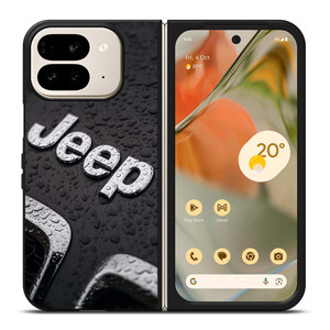 JEEP CAR LOGO UNDER RAIN Google Pixel 9 Pro Fold Case Cover
