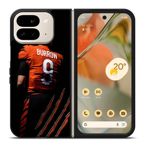 JOE BURROW CINCINNATI BENGALS FOOTBALL Google Pixel 9 Pro Fold Case Cover