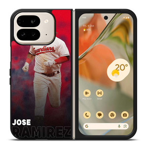 JOSE RAMIREZ CLEVELAND GUARDIANS MLB Google Pixel 9 Pro Fold Case Cover