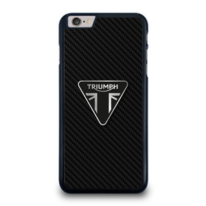 TRIUMPH MOTORCYCLES CARBON FIBER iPhone 6 / 6S Plus Case Cover TRIUMPH MOTORCYCLES CARBON FIBER iPhone 6 / 6S Plus Case Cover