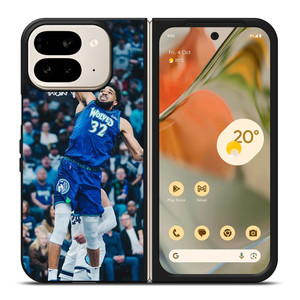 KARL ANTHONY TOWNS MINNESOTA TIMBERWOLVES 3 Google Pixel 9 Pro Fold Case Cover