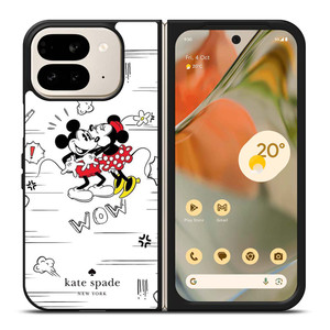 KATE SPADE NEW YORK LOGO X MICKEY MINNIE MOUSE DISNEY Google Pixel 9 Pro Fold Case Cover