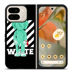KAWS ICON OFF WHITE LOGO Google Pixel 9 Pro Fold Case Cover