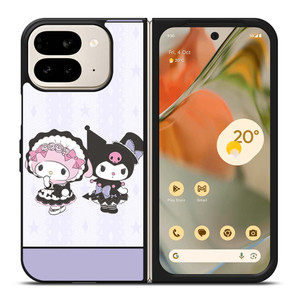 KUROMI AND MELODY ANIME Google Pixel 9 Pro Fold Case Cover