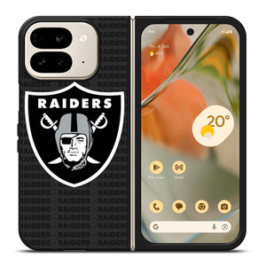 LAS VEGAS RAIDERS FOOTBALL TEXT Google Pixel 9 Pro Fold Case Cover