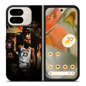LEBRON JAMES LAKERS COLLAGE Google Pixel 9 Pro Fold Case Cover
