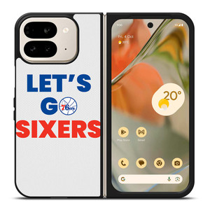 LETS GO PHILADELPHIA 76ERS NBA BASKETBALL Google Pixel 9 Pro Fold Case Cover