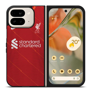 LIVERPOOL JERSEY HOME 2021 Google Pixel 9 Pro Fold Case Cover