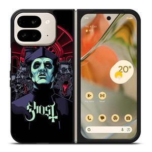 LOGO GHOST ROCK BAND ICON Google Pixel 9 Pro Fold Case Cover LOGO GHOST ROCK BAND ICON Google Pixel 9 Pro Fold Case Cover