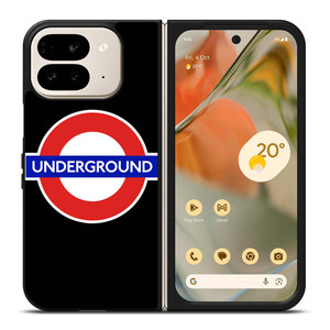LONDON UNDERGROUND LOGO Google Pixel 9 Pro Fold Case Cover