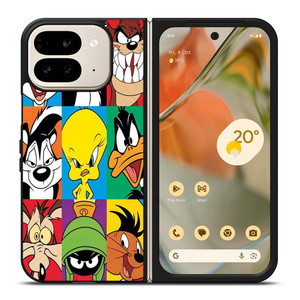 LOONEY TUNES ALL CHARACTERS Google Pixel 9 Pro Fold Case Cover