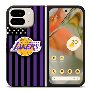 LOS ANGELES LAKERS NBA USA FLAG Google Pixel 9 Pro Fold Case Cover