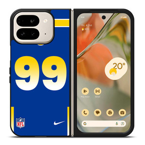 LOS ANGELES RAMS AARON DONALD 99 NFL NIKE Google Pixel 9 Pro Fold Case Cover