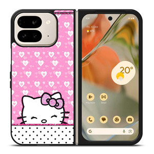 LOVELY HELLO KITTY Google Pixel 9 Pro Fold Case Cover