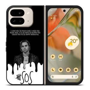 LUKE HEMMINGS 5 SECONDS OF SUMMER QUOTES Google Pixel 9 Pro Fold Case Cover
