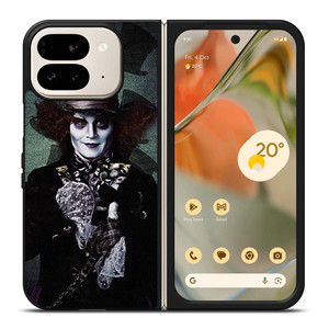 MAD HATTER ALICE IN WONDERLAND Google Pixel 9 Pro Fold Case Cover