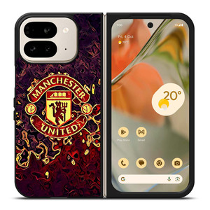 MANCHESTER UNITED LOGO FAN ART Google Pixel 9 Pro Fold Case Cover