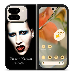 MARILYN MANSON SINGER SCARY Google Pixel 9 Pro Fold Case Cover