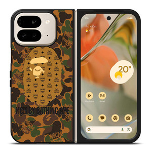 MCM MICHAEL CROMER MUNICH BATHING APE CAMO Google Pixel 9 Pro Fold Case Cover