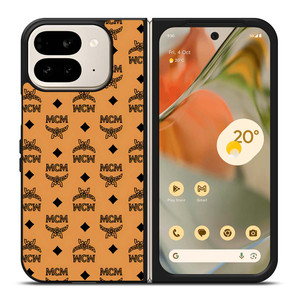 MCM MICHAEL CROMER MUNICH LOGO BROWN Google Pixel 9 Pro Fold Case Cover