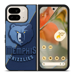 MEMPHIS GRIZZLIES NBA BASKETBALL LOGO Google Pixel 9 Pro Fold Case Cover