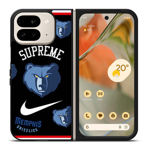MEMPHIS GRIZZLIES NBA X SUPREME NIKE Google Pixel 9 Pro Fold Case Cover