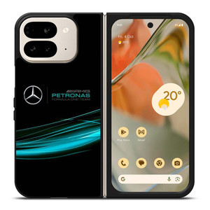 MERCEDES AMG PETRONAS FORMULA ONE F1 Google Pixel 9 Pro Fold Case Cover