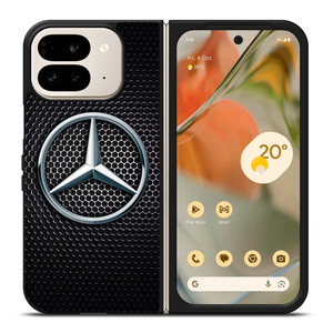 MERCEDES BENZ HEXAGON METAL Google Pixel 9 Pro Fold Case Cover