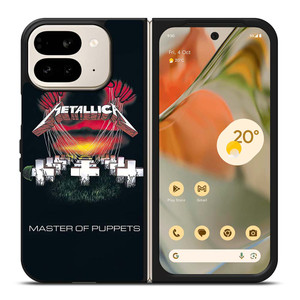 METALLICA MASTER OF PUPPETS ALBUM POSTER Google Pixel 9 Pro Fold Case Cover