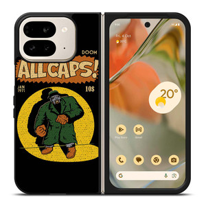 MF DOOM MADLIB ALL CAPS Google Pixel 9 Pro Fold Case Cover