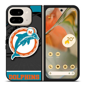 MIAMI DOLPHINS NFL TEAM Google Pixel 9 Pro Fold Case Cover