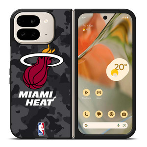 MIAMI HEAT BLACK CAMO Google Pixel 9 Pro Fold Case Cover