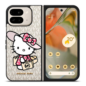 MICHAEL KORS MK LOGO HELLO KITTY Google Pixel 9 Pro Fold Case Cover