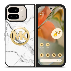 MICHAEL KORS MK LOGO ON MARBLE Google Pixel 9 Pro Fold Case Cover