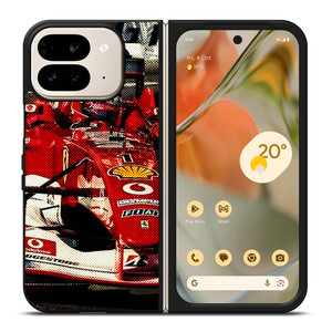 MICHAEL SCHUMACHER FERRARI F1 FORMULA ONE 2 Google Pixel 9 Pro Fold Case Cover