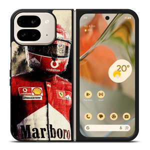 MICHAEL SCHUMACHER FERRARI F1 Google Pixel 9 Pro Fold Case Cover