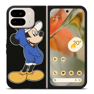 MICKEY MOUSE NEW YORK YANKEES CAP Google Pixel 9 Pro Fold Case Cover