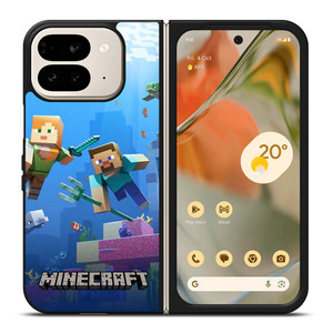 MINECRAFT GAMES UNDER WATER Google Pixel 9 Pro Fold Case Cover