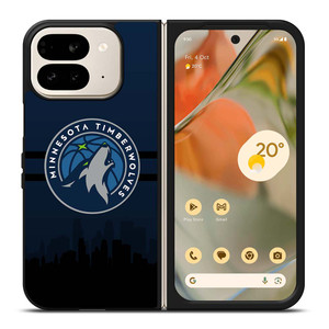 MINNESOTA TIMBERWOLVES NBA SKYLINE Google Pixel 9 Pro Fold Case Cover