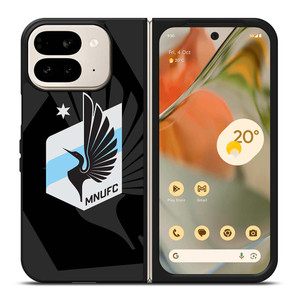MINNESOTA UNITED FC MLS BLACK Google Pixel 9 Pro Fold Case Cover