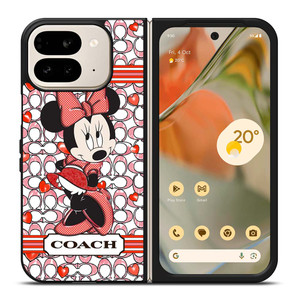 MINNIE MOUSE DISNEY COACH NEW YORK LOGO Google Pixel 9 Pro Fold Case Cover