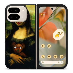 MONA LISA PAINTING MR BEAN Google Pixel 9 Pro Fold Case Cover