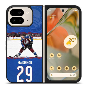 NATHAN MACKINNON COLORADO AVALANCHE HOCKEY Google Pixel 9 Pro Fold Case Cover