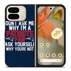 NEW ENGLAND PATRIOTS FANS Google Pixel 9 Pro Fold Case Cover