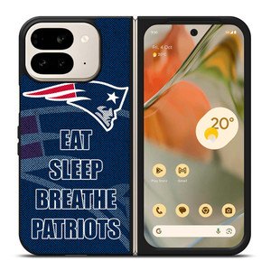 NEW ENGLAND PATRIOTS NFL FOOTBALL FANS 3 Google Pixel 9 Pro Fold Case Cover