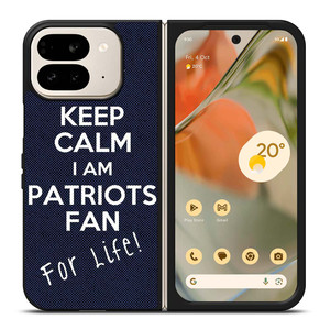 NEW ENGLAND PATRIOTS NFL FOOTBALL FANS 4 Google Pixel 9 Pro Fold Case Cover