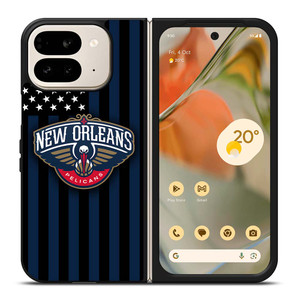 NEW ORLEANS NBA USA FLAG Google Pixel 9 Pro Fold Case Cover